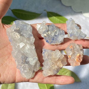 Dumortierite Cluster Crystal , Dumortierite Rough , Dumortierite In Quartz , Raw Dumortierite , Crystal Energy , Crystal Specimen
