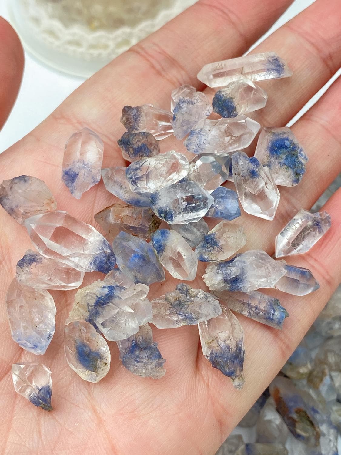Blue tara quartz - Etsy 日本
