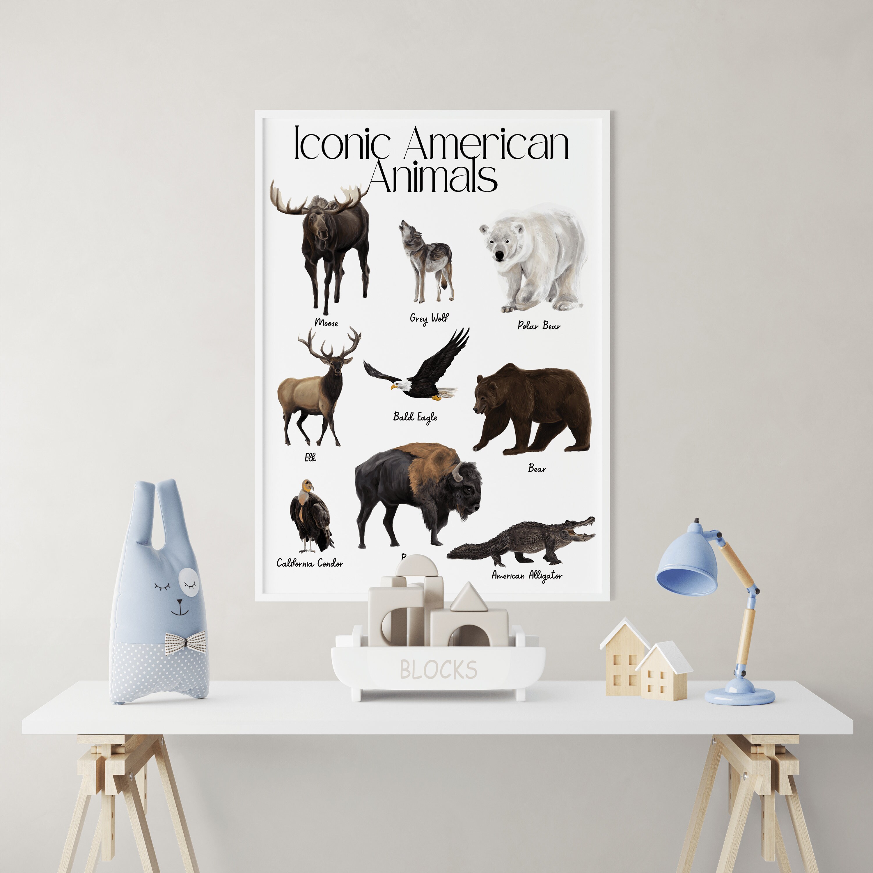 ICONIC AMERICAN ANIMALS Digital Download Educational Printable - Etsy ICONIC AMERICAN ANIMALS Digital Download Educational Printable - Etsy