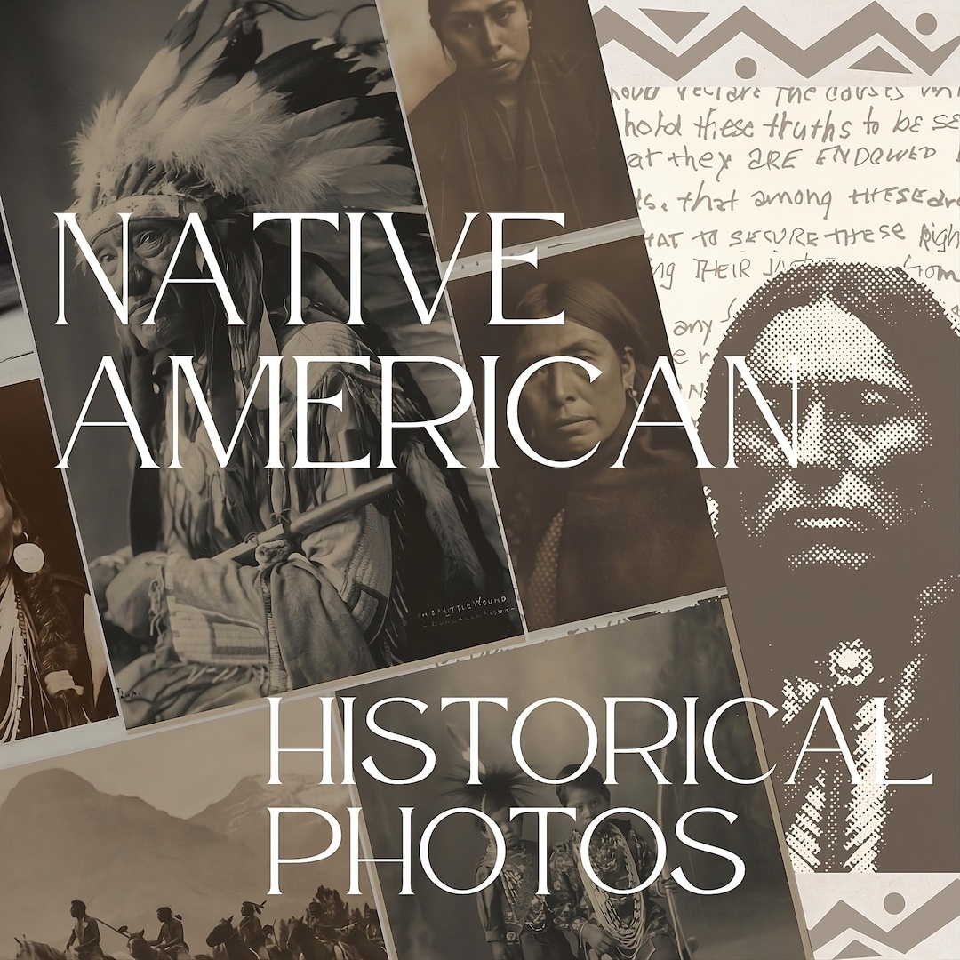 160+ Vintage Native American Historical Photos | Black & White ...