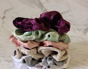 Scrunchie /Handgemachte weiche Haar scrunchies, Haarschmuck, Erwachsene/Kinder Scrunchies, Haargummi/elastisch, Handmade in Brisbane Australien