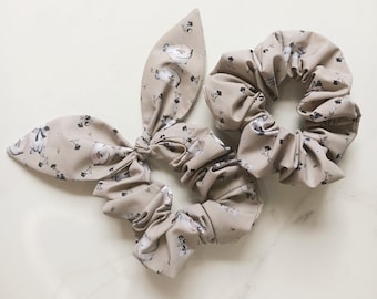 Ostern Scrunchies - Bunny Ohren Scrunchies - Buzzy Biene & Marienkäfer Scrunchie - Haargummi Accessoires - Handgemacht in Brisbane Australien