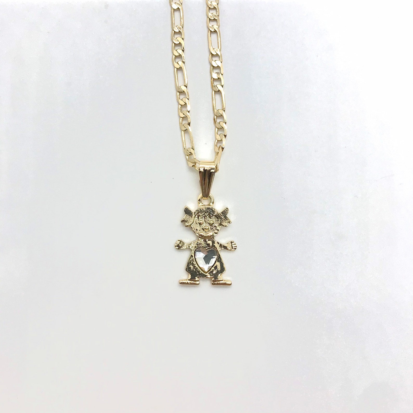 18K Gold Plated Little Boy Pendant Boy Charm Pendant Gold Etsy.de