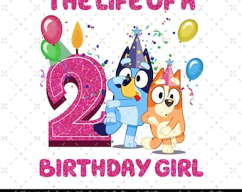 La vida de una cumpleañera (Png), Bluey Showgirl, Fiesta de cumpleaños, Regalos de cumpleaños (Png), Feliz cumpleaños, Familia de cumpleaños a juego, Números de Bluey