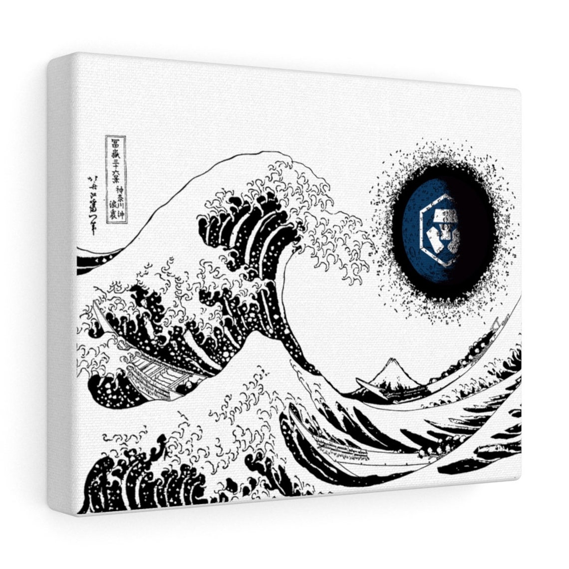 The Great Wave Crypto.com Tsunami Wave Hokusai Kanagawa | Etsy