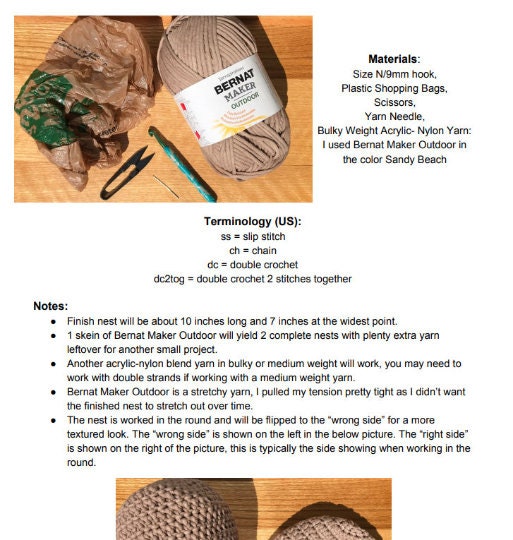 Hornets Nest CROCHET PATTERN Etsy