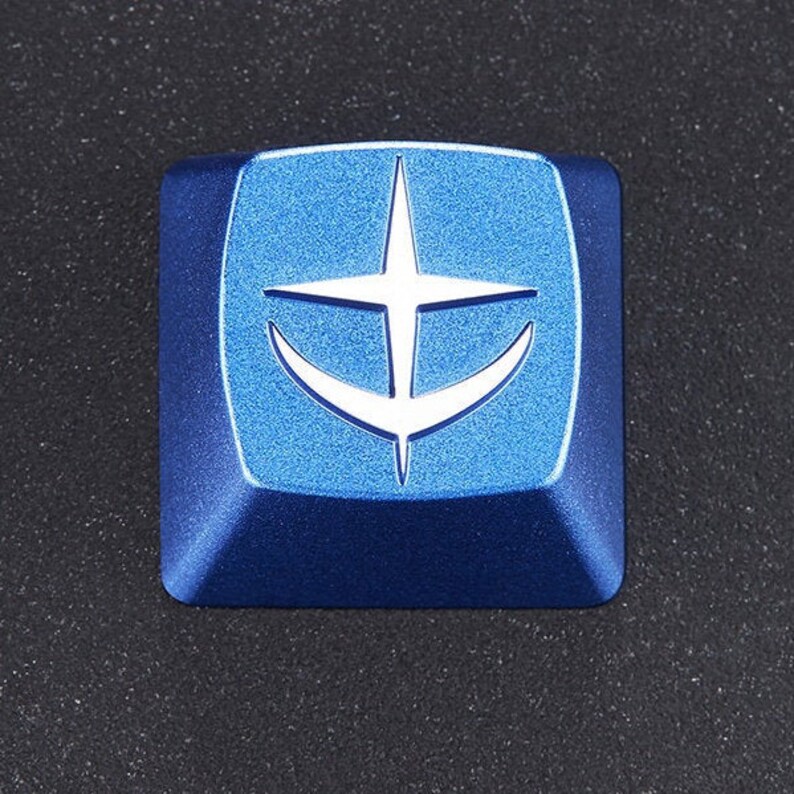 SUNRISE GUNDAM Aluminum Alloy Metal Mechanical Keyboard Metal Keycap SET of 4