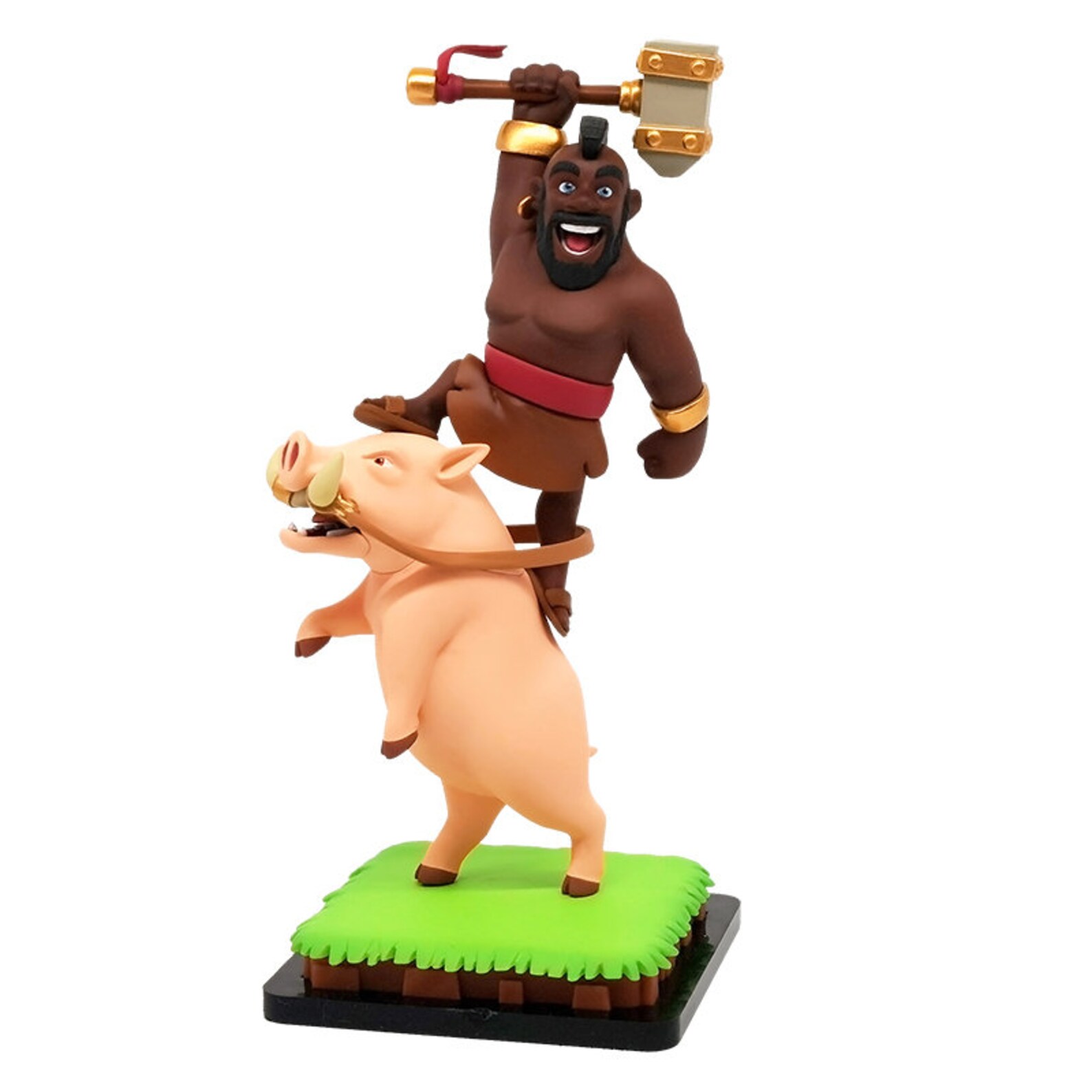 Supercell Clash of Clans Hog Rider 3D Action Figure image 0.