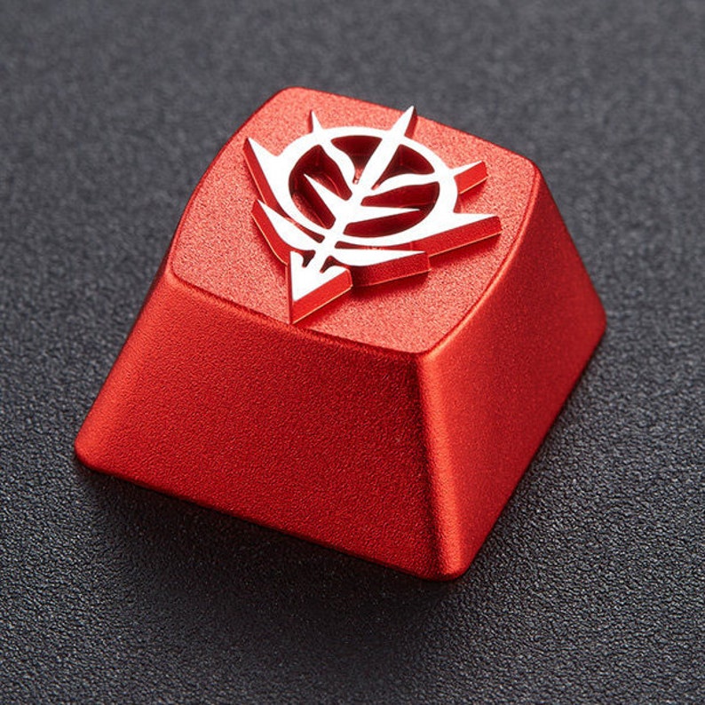 SUNRISE GUNDAM Aluminum Alloy Metal Mechanical Keyboard Metal Keycap SET of 4