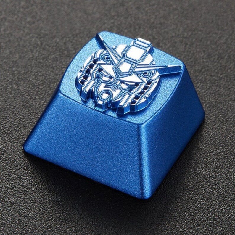 SUNRISE GUNDAM Aluminum Alloy Metal Mechanical Keyboard Metal Keycap SET of 4