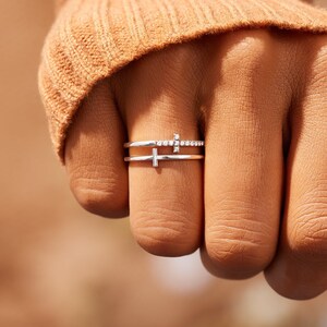 Details about Adjustable CZ Cross Ring-Sterling Silver-Fancy,Fashion,Cross,Cute,Girl's Jewelry Details about Adjustable CZ Cross Ring-Sterling Silver-Fancy,Fashion,Cross,Cute,Girl's Jewelry