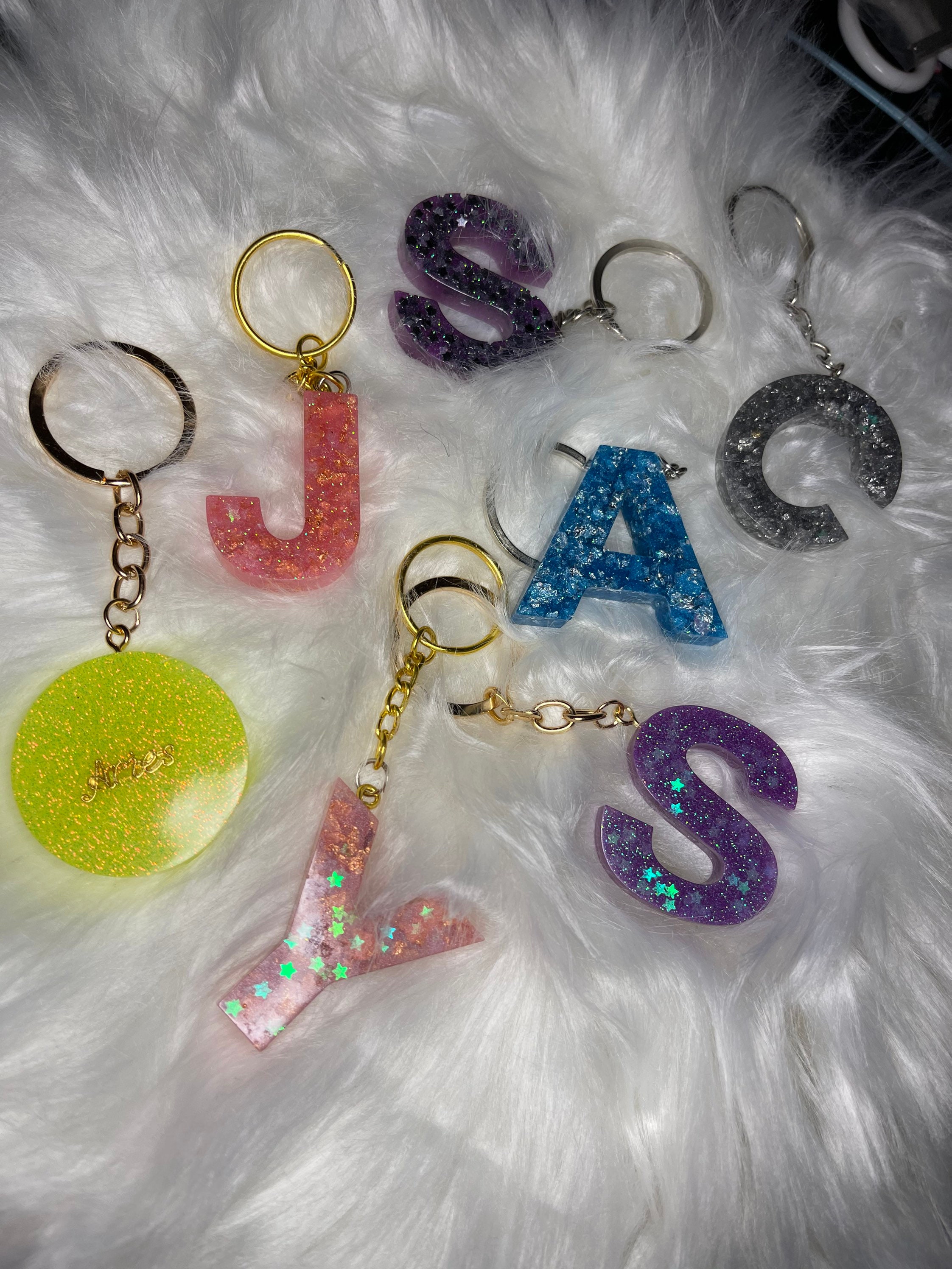 Resin KeyChain Etsy