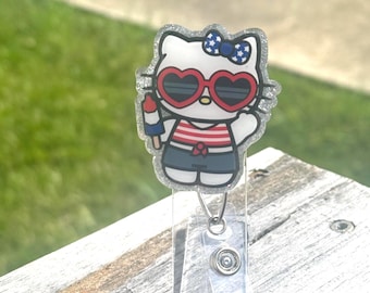 Summer Kitty Badge Reel