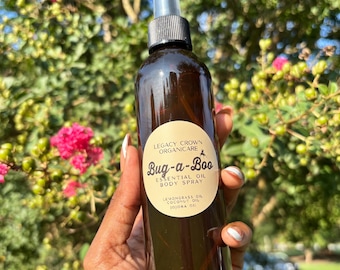 BUG-A-BOO: Essential Oil Body Spray | Lemongrass