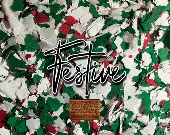 Festive Screen Print Confetti: Garment Decoration Sprinkles