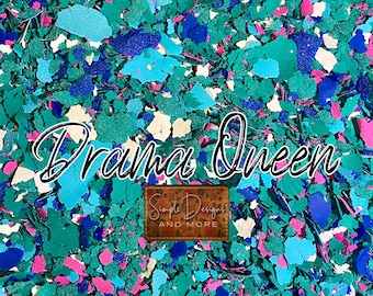 Drama Queen Screen Print Confetti: Garment Decoration Sprinkles