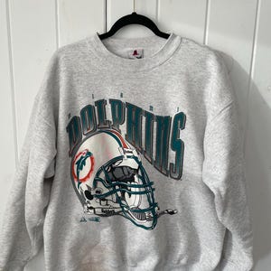 Sudadera vintage de los Miami Dolphins de los años 90 / Unisex para adultos