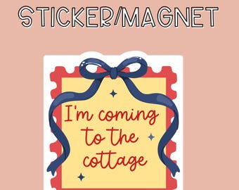 Pegatina e imán de "Acalorada rivalidad", vinilo resistente al agua, programa de hockey, Shane e Ilya, regalo literario para lectores.