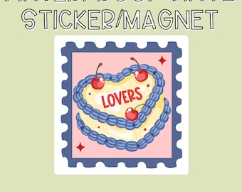 Pegatina e imán de "Acalorada rivalidad", vinilo resistente al agua, programa de hockey, Shane e Ilya, regalo literario para lectores.