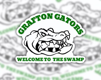 Calcomanía de Grafton, Massachusetts, Grafton, MA, Massachusetts central, compra local, compra en tiendas pequeñas, Shrewsbury, MA, Worcester, MA, Millbury masshole