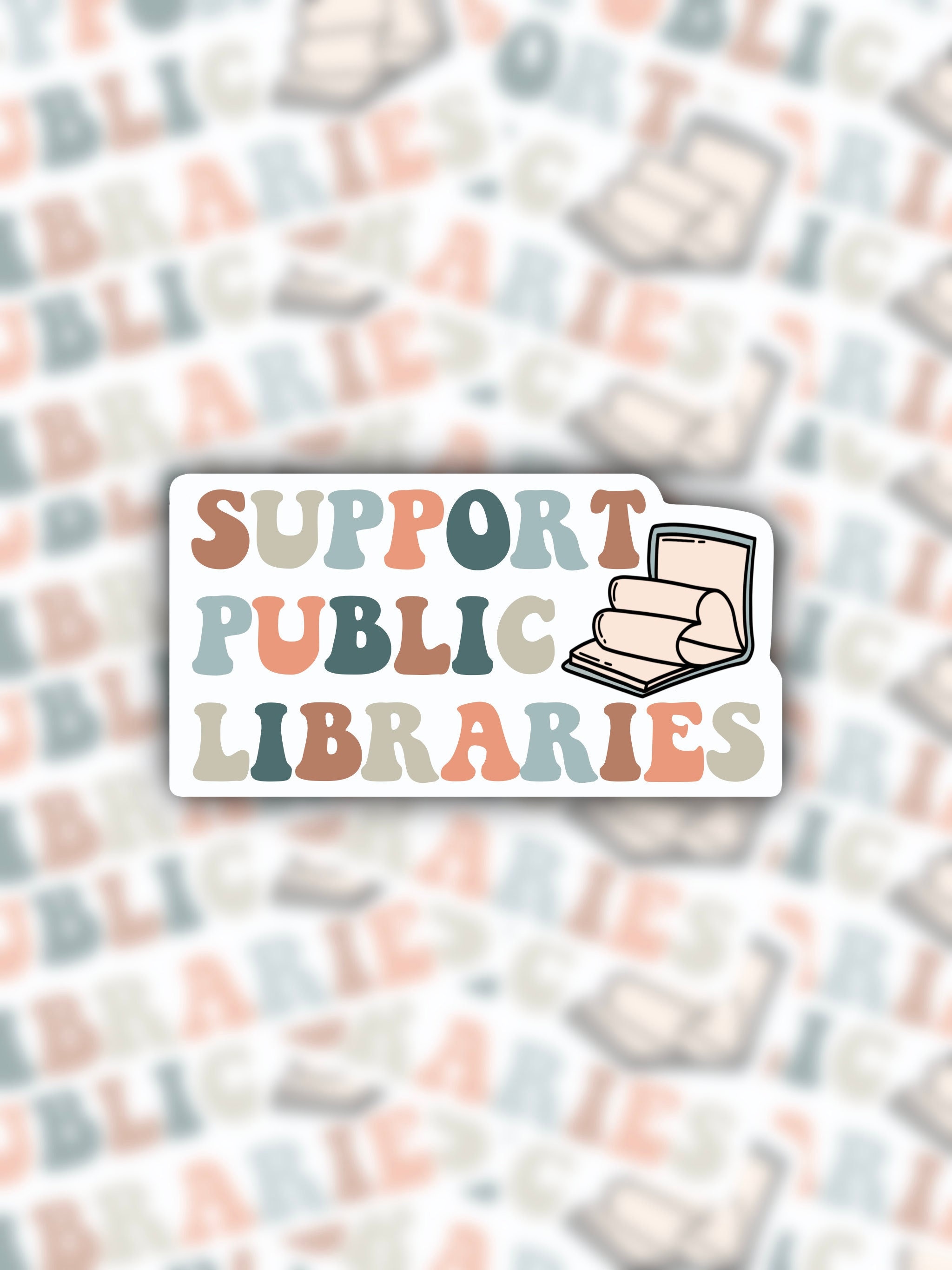 Libray Sticker Library Sticker, Librarian Sticker, Librarian Gifts, Library Sign, Book ...