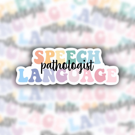 SLP Sticker, Teacher Planner Sticker, Student Gift Sticker, speech language pathologist sticker, classroom sticker, teacher decal, SLP gift