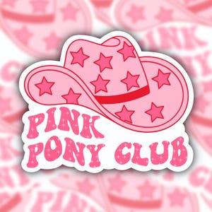 Chappell Roan sticker, Good luck babe sticker, midwest princess sticker, hot to go sticker, femininomenon sticker, pink pony club sticker