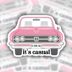 Chappell Roan sticker, Good luck babe sticker, midwest princess sticker, hot to go sticker, femininomenon sticker, pink pony club sticker