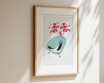 Stork Digital Poster
