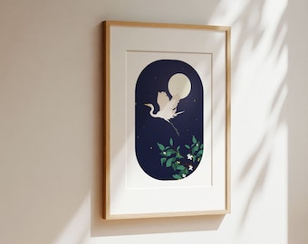 Japanese digital poster