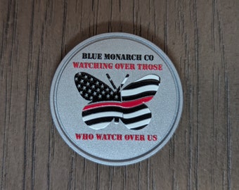 Red Line" Watching Over Those Who Watch Over Us Coin