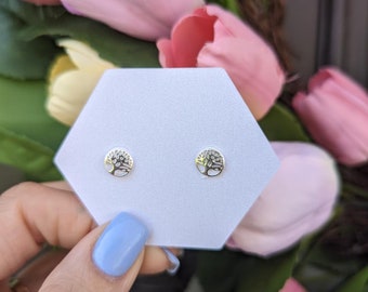 Tree of Life Stud Earrings
