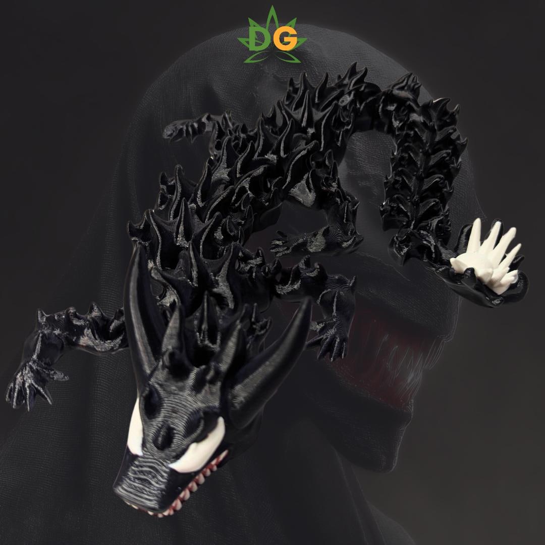 Unleash the Klyntar Venom Dragon Flexi Collectible Unique 3D