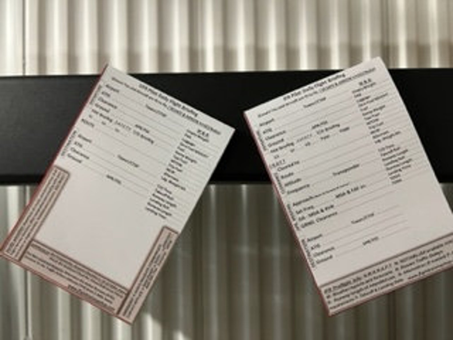 VFR Pilot Writing Pad, Compatible With Pilot Kneeboards (A5 Size, 80 ...