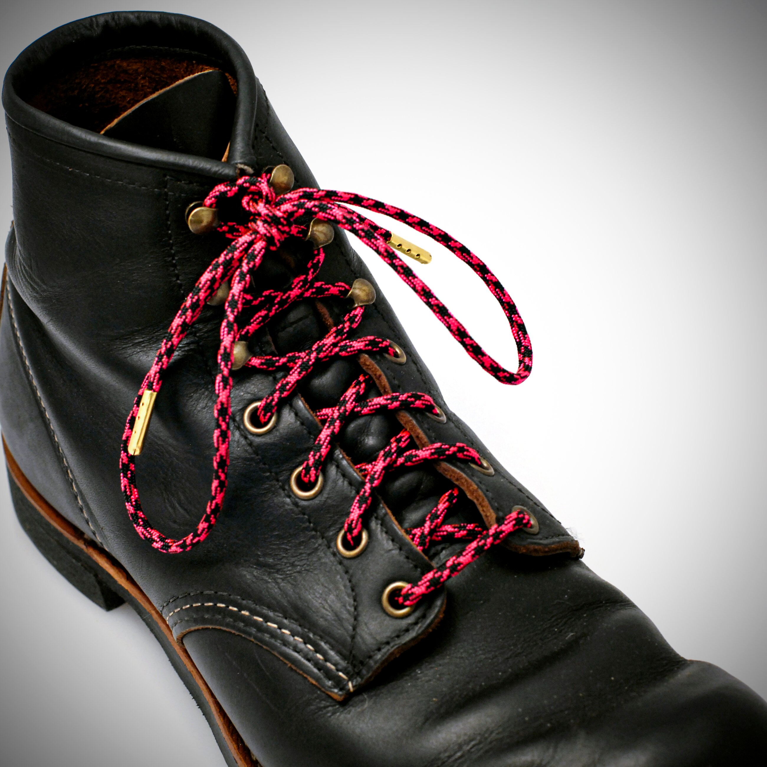 pink hiking boot laces