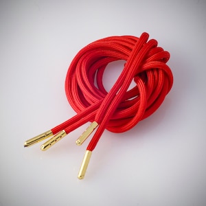 Imperial Red 550 Paracord Boot Laces