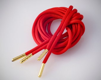 Imperial Red 550 Paracord Boot Laces