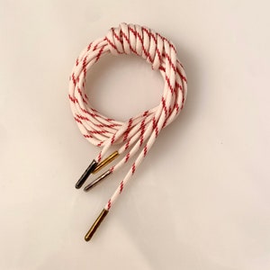 Candy Cane 550 Paracord Boot Laces