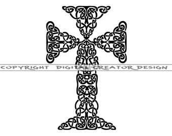 Download Commercial Use Cut File Clipart Ornamental Svg Decorative Cross Svg Floral Divider Svg Clip Art Art Collectibles Vadel Com