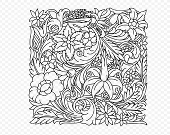 Download Urns Memorials Peekaboo Tumbler Swirls Cricut Swirls Swoosh Scroll Png Western Tooled Leather Svg Tooled Leather Svg Seamless Pattern Floral Vines Pet Supplies