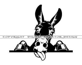 Download Democrat Donkey Svg Etsy