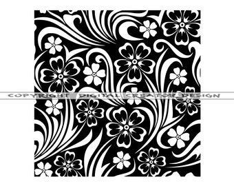 Download Flower Pattern Svg Etsy