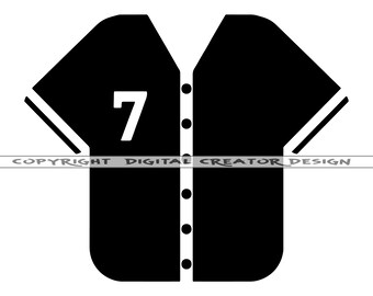 Download Baseball Jersey Svg Etsy