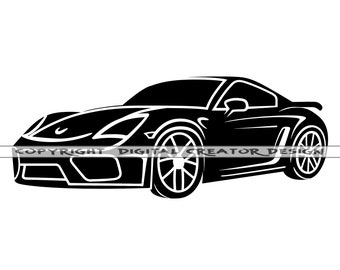 Download Sports Car Svg Super Car Svg Racing Car Svg Silhouette Eps Dxf Png Stencil Vinyl Cut File Circuit Vector Clip Art Art Collectibles Kromasol Com