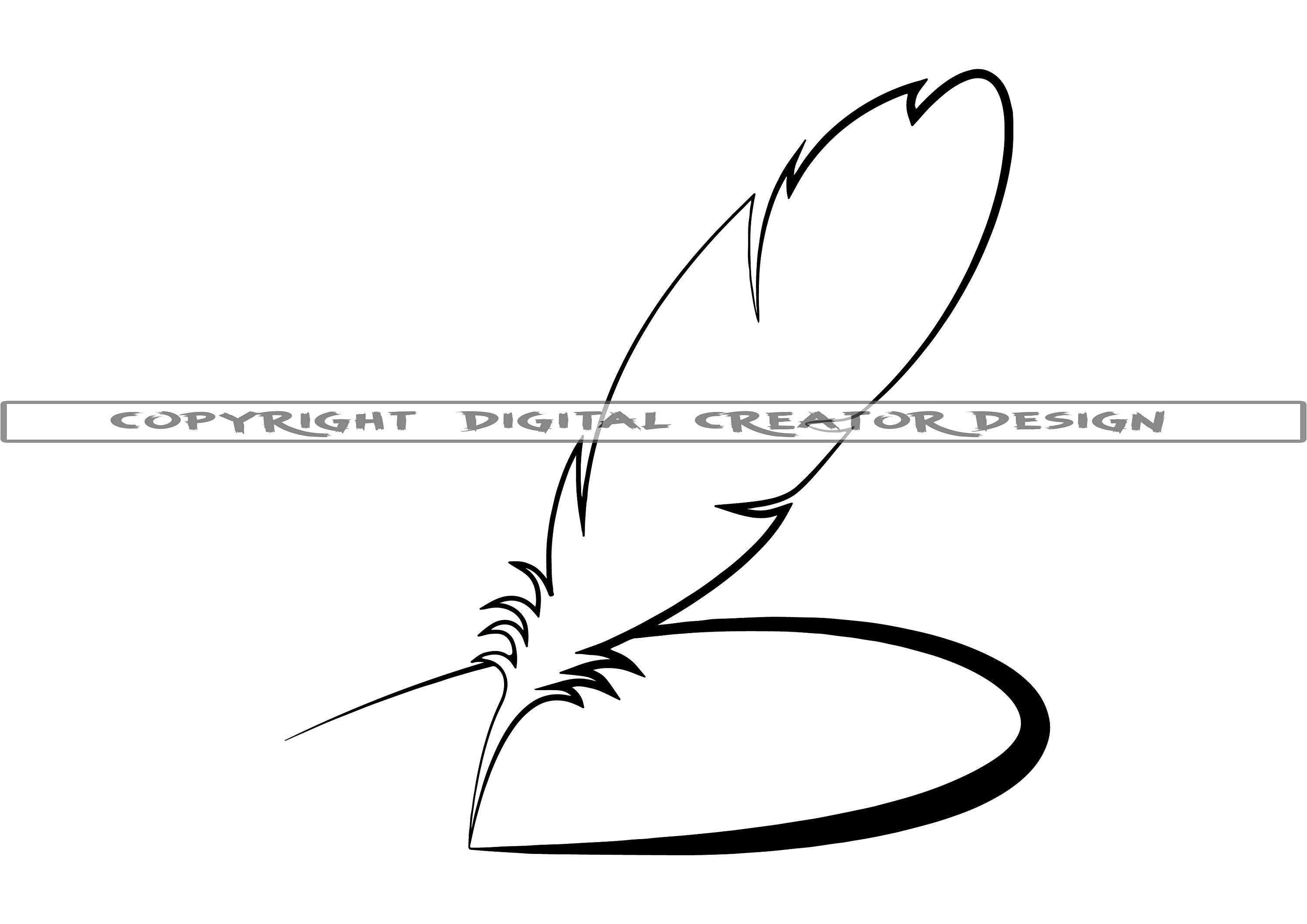 Quill 2 SVG Quill Pen SVG Feather SVG Writing Svg Quill Etsy