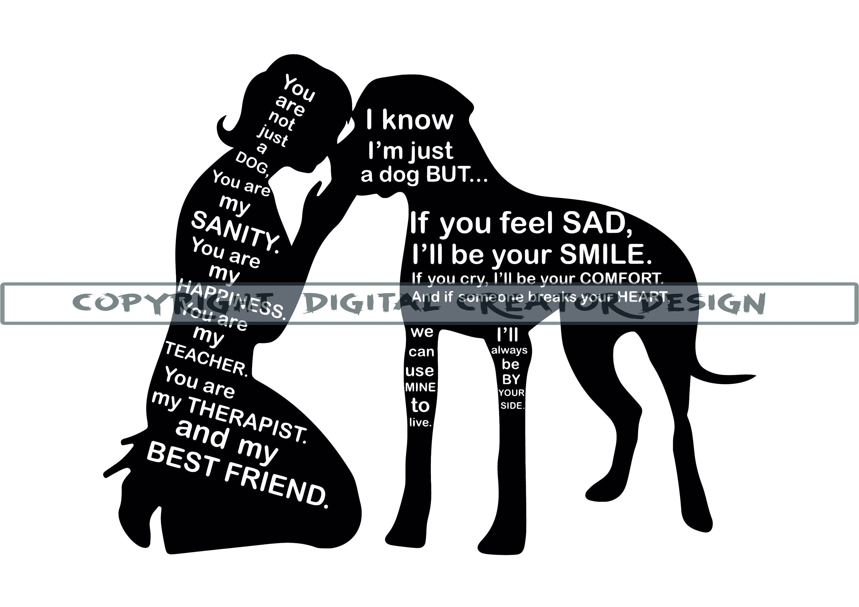 Dog Lover SVG Woman and Dog SVG Dog Owner SVG Dog Clipart | Etsy