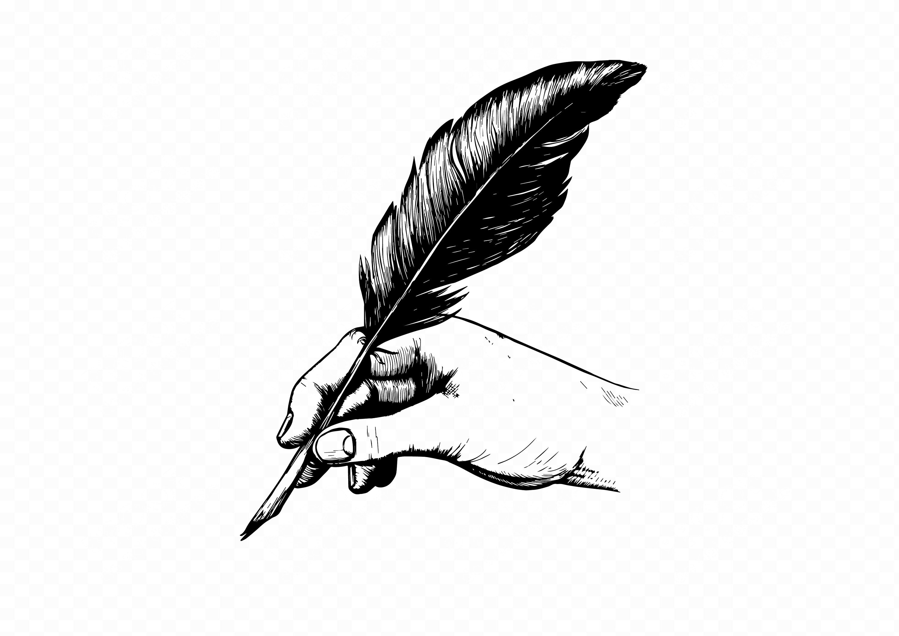 Quill Pen SVG Quill SVG Feather SVG Writing Svg Quill Pen Etsy