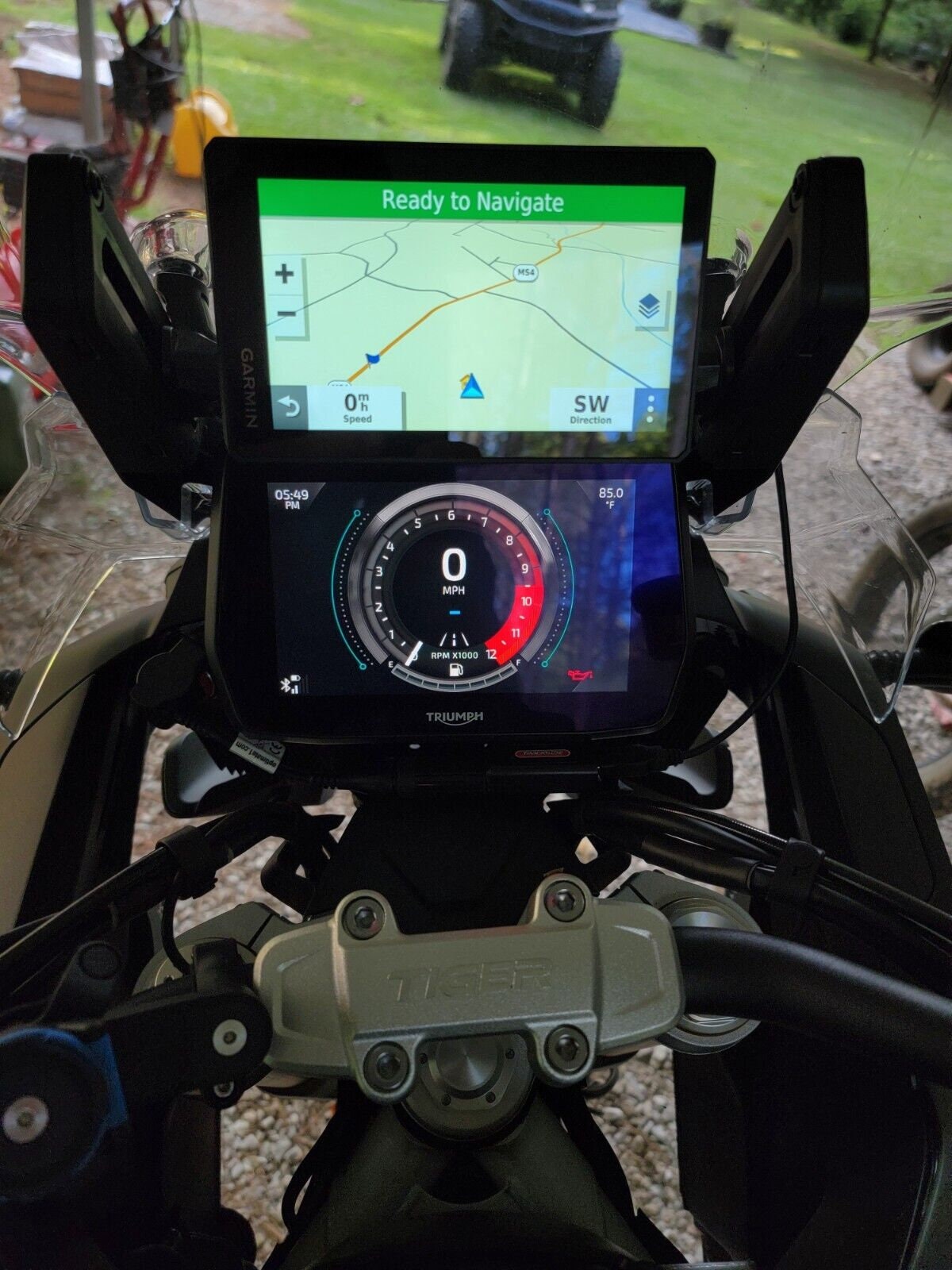 Garmin Zumo XT Adapter for Triumph Tiger GT 1200 Tomtom Etsy