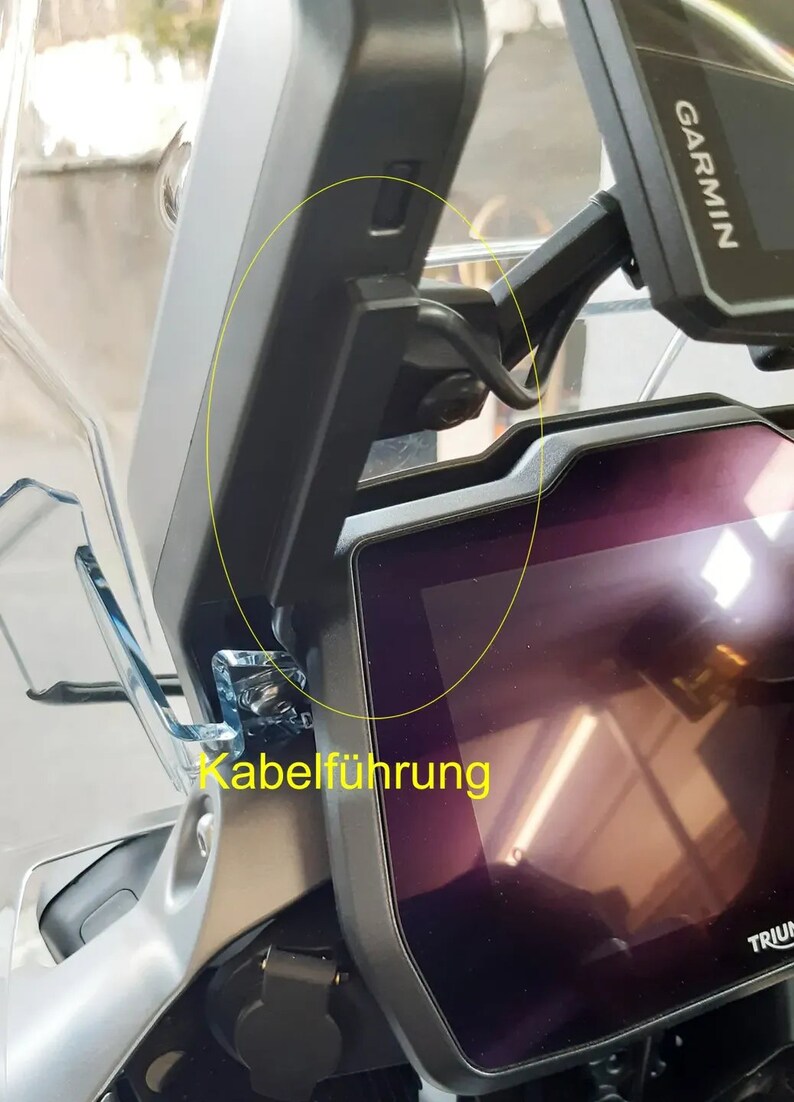 Garmin Zumo XT Adapter for Triumph Tiger GT 1200 Etsy Australia