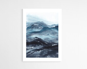 Abstract Landscape Giclée Fine Art Print